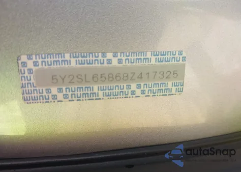 2008 Pontiac Vibe z USA, uszkodzony, nr VIN 5Y2SL65868Z417325